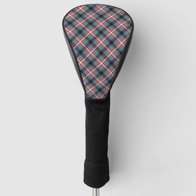 Kariert Golf Headcover (Vorderseite)