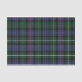 Kariert Green Rustic Clan Mackenzie Tartan Seidenpapier