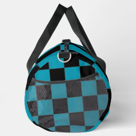 Kariert groß duffle bag
