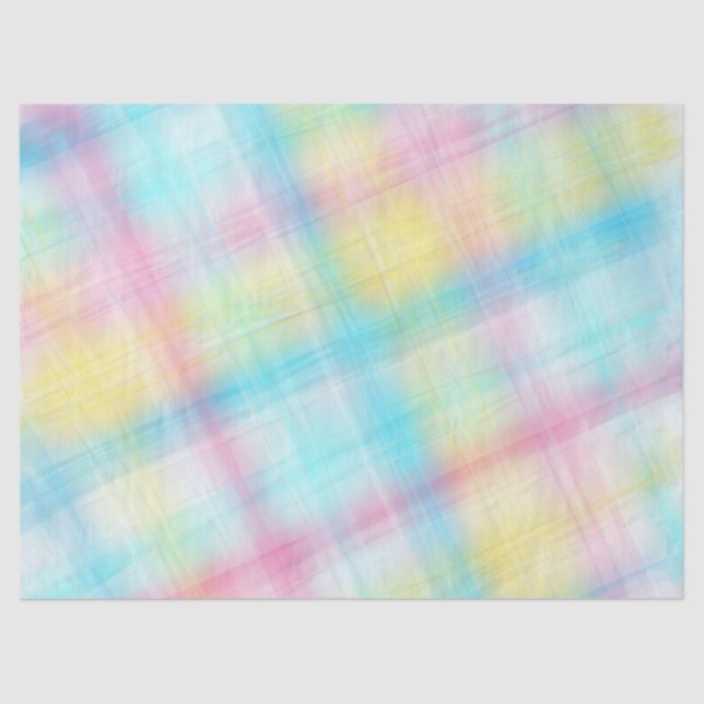 Kariert-grungy-1- Gewebepapier Seidenpapier (Vorderseite)