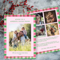 Kariert Handmade Christmas Custom 5 Foto