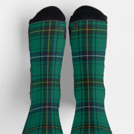 Kariert Henderson Green Black Karo Tartan Socken