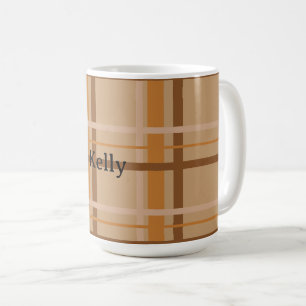 Kariert Kaffeetasse