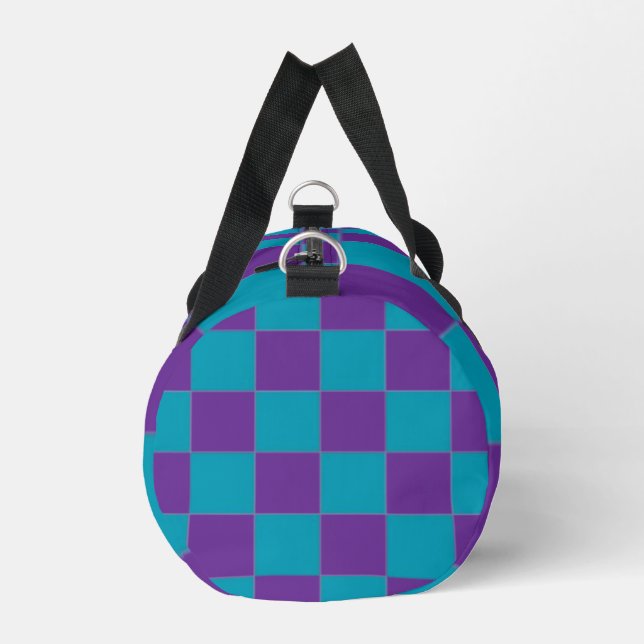 Kariert Klein Duffle Bag (Links)