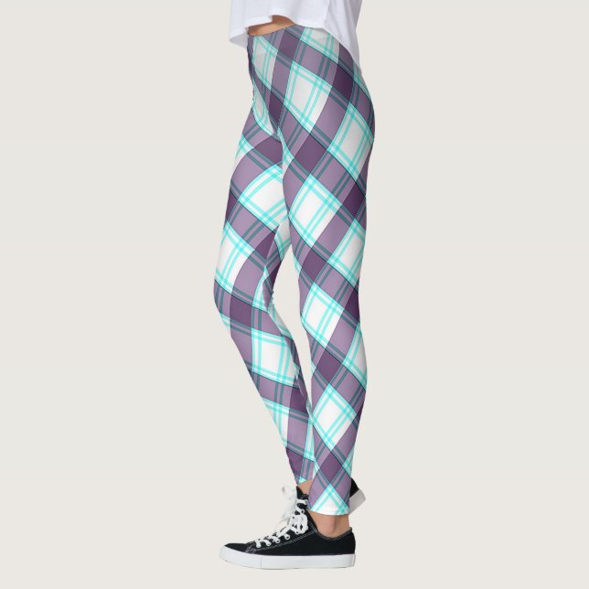 Kariert Leggings (Links)