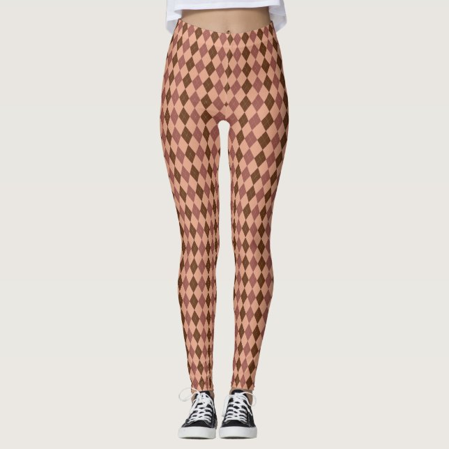 kariert leggings (Vorderseite)