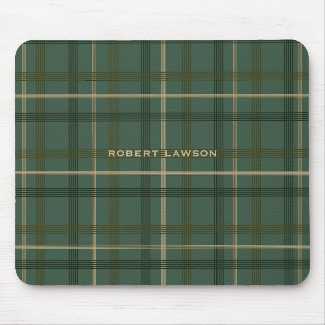 Kariert Mousepad (Vorne)