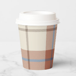 Kariert Pappbecher