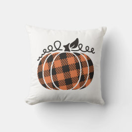 Kariert Pumpkin-Kissen Kissen