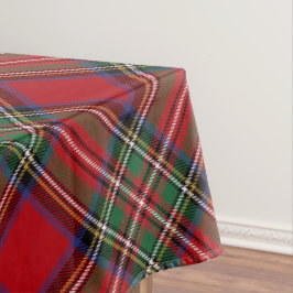 Kariert Red Green Rustic Clan Stewart Tartan Tischdecke