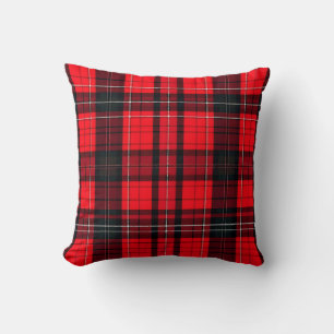 Kariert Red Traditional Tartan Popular Collection Kissen