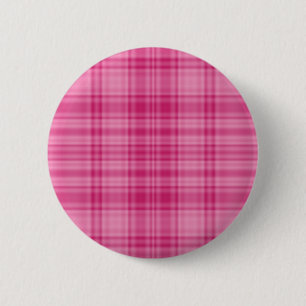 Kariert rosa button