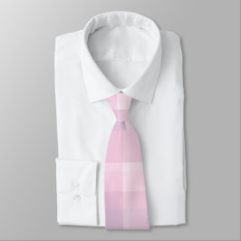Kariert rosa krawatte