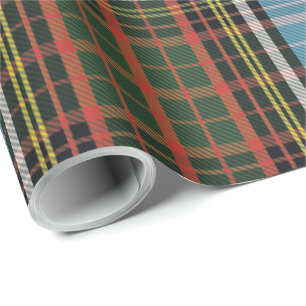 Kariert Rustic Anderson Christmas Classic Tartan Geschenkpapier