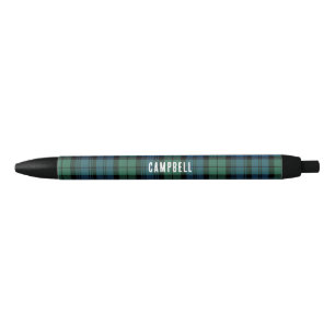 Kariert Rustikaler Clan Campbell Tartan Personalis Kugelschreiber