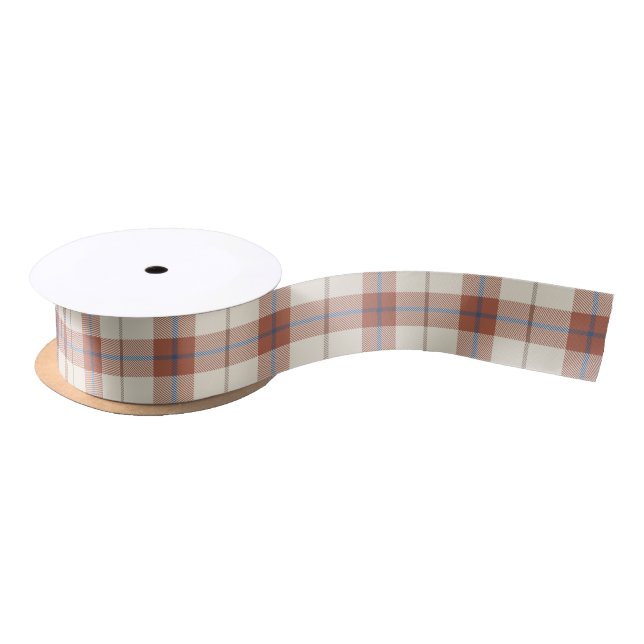 Kariert Satinband (Spule)