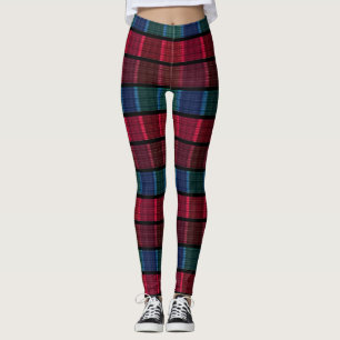 Kariert, schön kariert, bunt kariert, tartan leggings