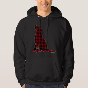 Kariert Schwarz-Schwarz-Lab-Lab-Lover passt zur Fa Hoodie