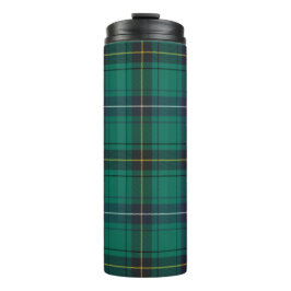 Kariert Scottish Clan Henderson Green Black Karo Thermosbecher