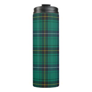 Kariert Scottish Clan Henderson Green Black Karo Thermosbecher