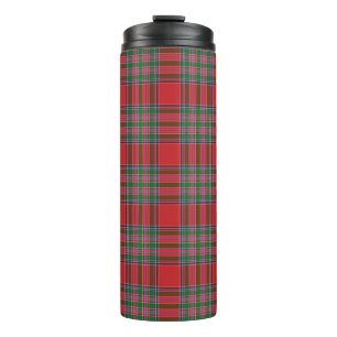 Kariert Scottish Clan MacBean Red Green Karo Tarta Thermosbecher