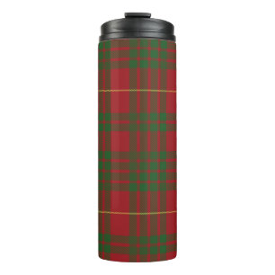 Kariert Scottish Clan MacTavish Red Green Karo Thermosbecher