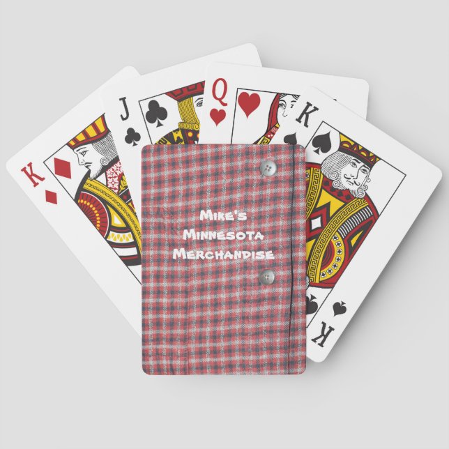 Kariert Spielkarten (Rückseite)