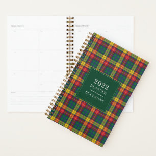Kariert Tartan 2022 Clan Buchanan Planer