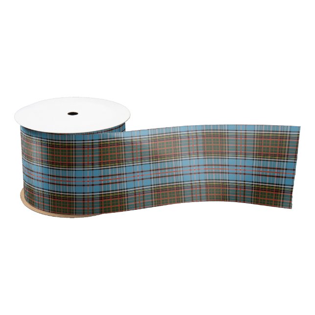Kariert Tartan Clan Anderson Kariert Checkered Satinband (Spule)