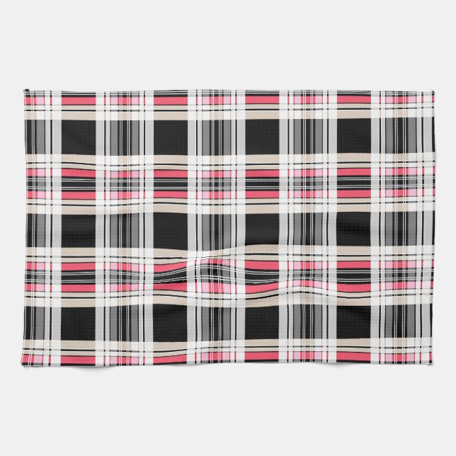 Kariert, tartan handtuch (Horizontal)