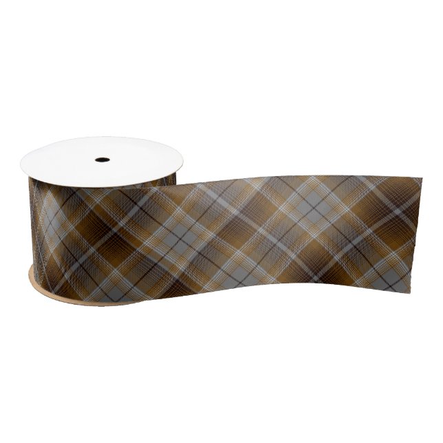 Kariert Tartan Satin Ribbon Satinband (Spule)