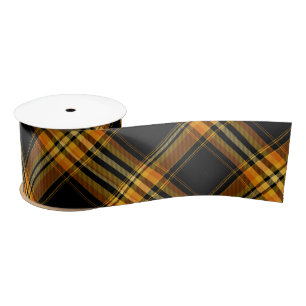 Kariert Tartan Satin Ribbon Satinband