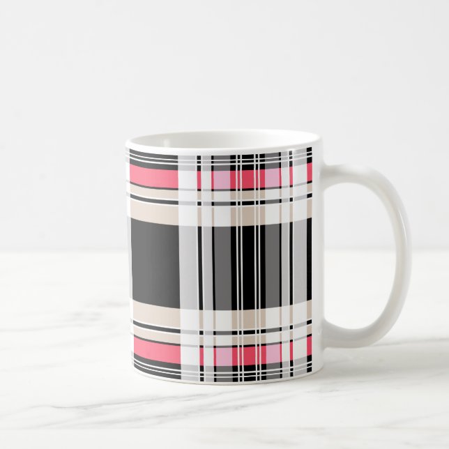 Kariert, tartan tasse (Rechts)