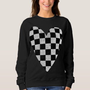 Kariert Valentine di España Sweatshirt