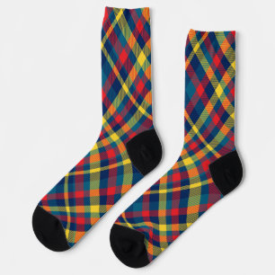 Karierte Crew Socken für Ihre Crew