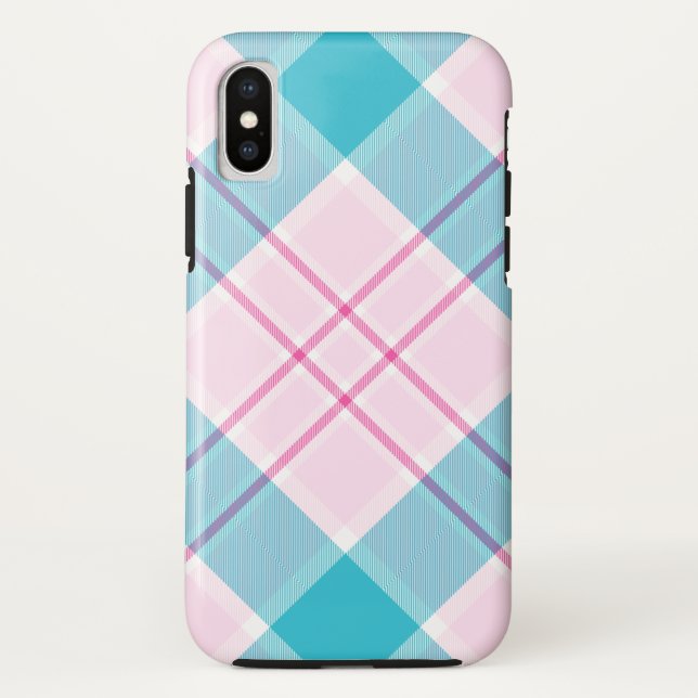 Karierte Delikatesse Case-Mate iPhone Hülle (Rückseite)