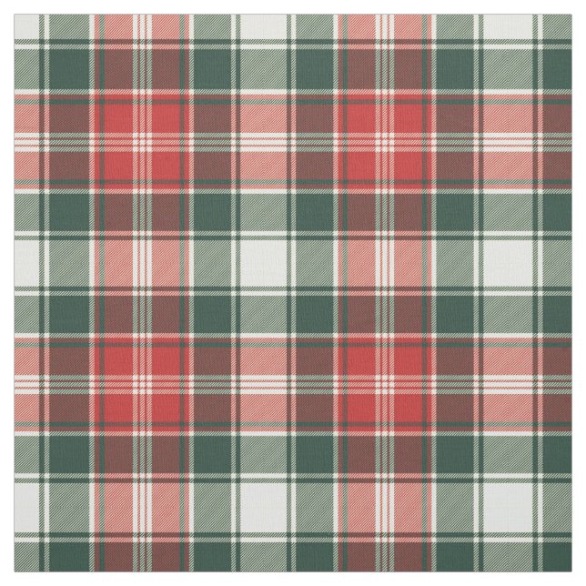 Karierte Ferienstoffe rot und grün Stoff (Muster)