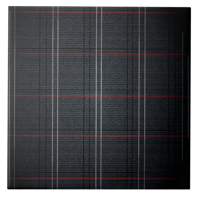 Karierte Fliese (Vorderseite)