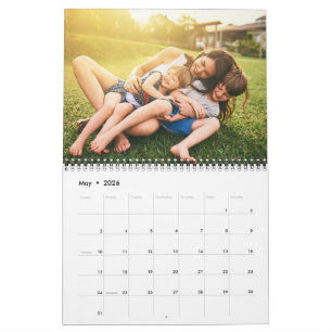 Karierte Fotos Campbell Tartan Kalender