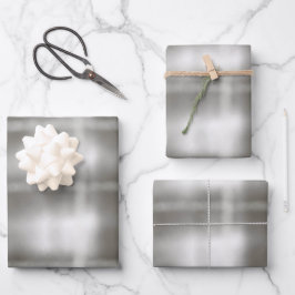 karierte graue Tartan Pastel Aquarell rustikal Geschenkpapier Set
