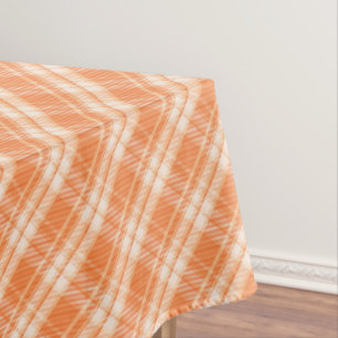 Karierte Herbsttablette Tischdecke