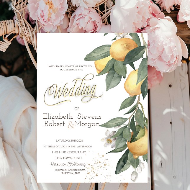 Karierte Hochzeit von Wasserfarben Einladung (Von Creator hochgeladen)