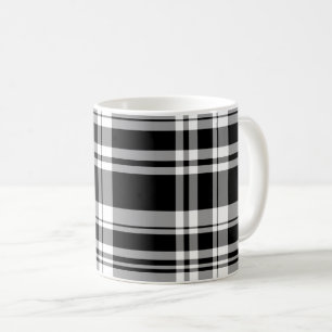 Karierte Kaffee-Tasse Kaffeetasse