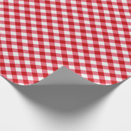 karierte karierte karierte, rote Farbe Geschenkpapier