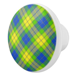 Karierte Keramik Keramikknauf