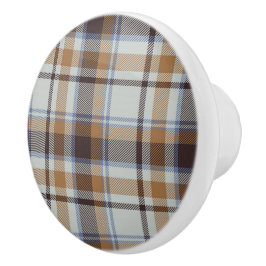 Karierte Keramik Keramikknauf