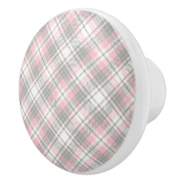 Karierte Keramik Keramikknauf