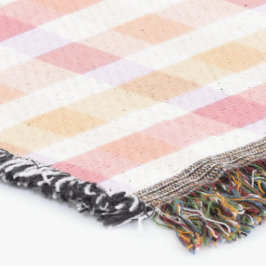 Karierte Koralle und Rosa Decke