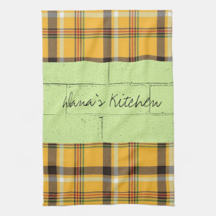 Karierte Küchenhandtuch Geschirrtuch
