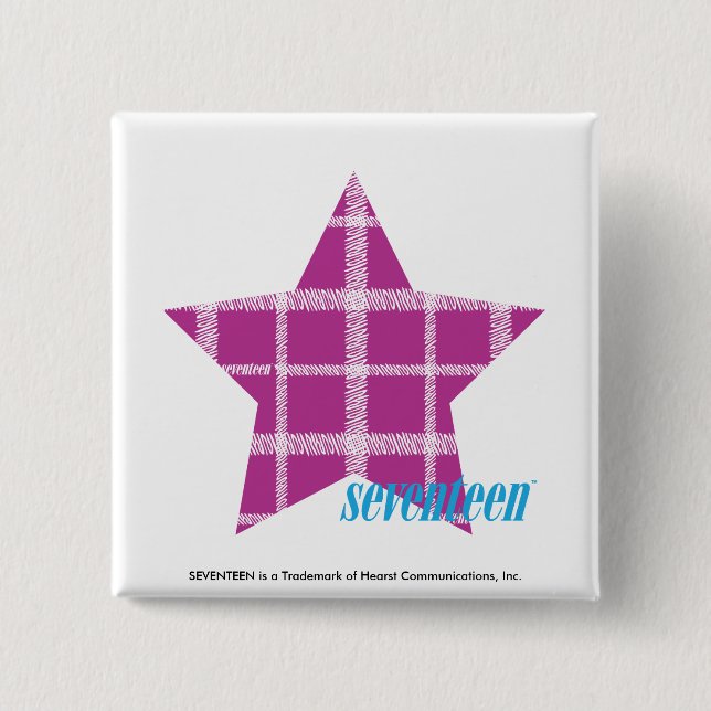 Karierte lila 3 button (Vorderseite)